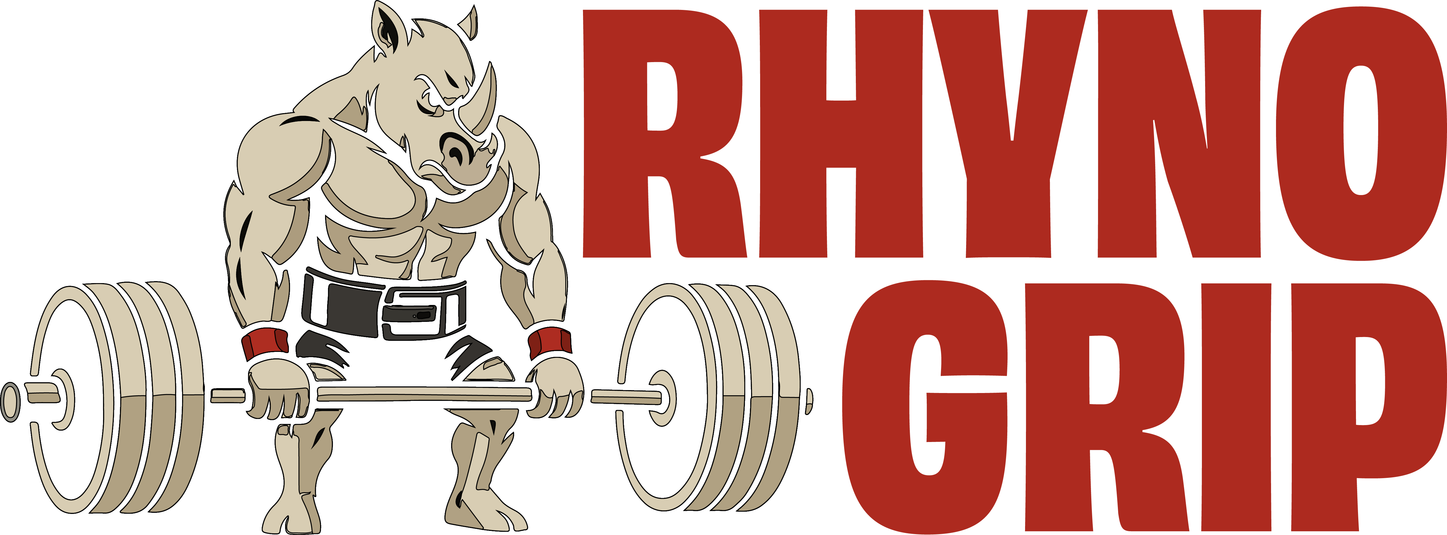 Rhynogrip Premium Gym Gear Logo - Professional Fitness Equipment Partner